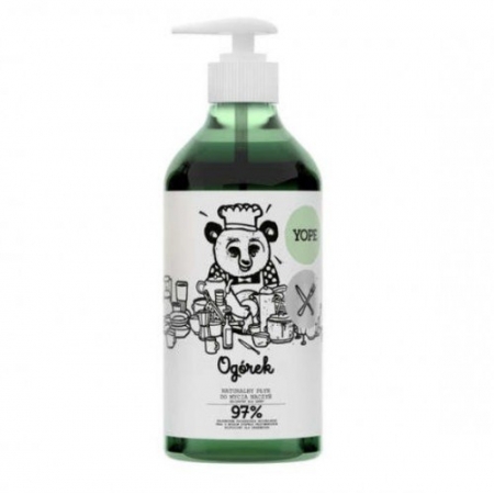 YOPE Naturalny płyn do mycia naczyń OGÓREK 750 ml
